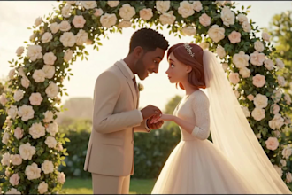 3d pixar ai animation 3d proposal video love story birthday 3d wedding animation