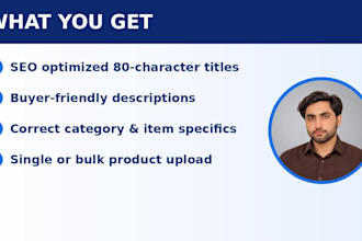 create SEO optimized ebay listings