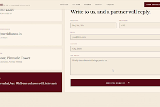 design a professional website for your local business