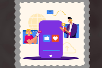 create stunning social media post animation