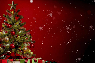 create christmas promotional videos for social media or wesbites,greetings video