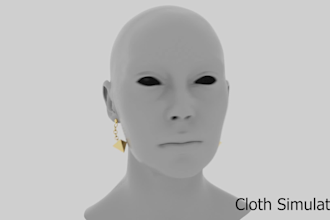 simulate dynamic clothing with artistic control for animation