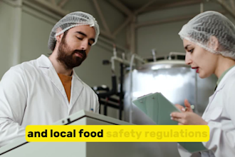 create haccp plans and food safety docs ready for inspection