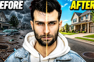 design clickbait youtube thumbnail