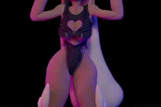 create 2d vtuber avater live2d rigging vrchat nsfw anime virtual character art