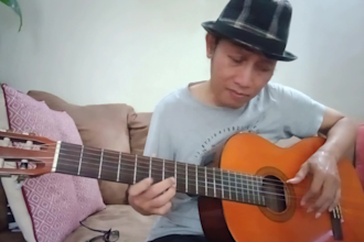 record beautiful fingerstyle guitar for your song