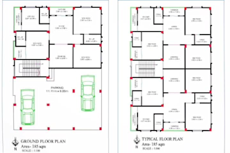 redraw floor plan jpeg, pdf, sketch to drawing in autocad