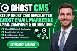 setup ghost cms newsletter ghost email marketing email campaign email automation