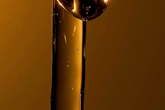 cinematic 3d water simulation 3d dynamic fluid, particles simulation in houdini