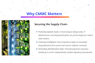 create cybersecurity compliance presentations