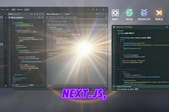 develop a custom mern stack website with react and node js