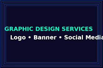 design a modern, creative and professional logo for your business