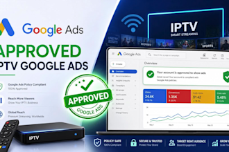 setup approved iptv google ads iptv facebook marketing ott marketing iptv funnel