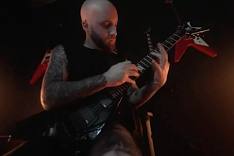 record heavy metal guitar riffs and solos