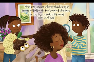 create an animated children book trailer video or kids picture book promo
