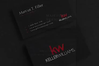design business card and letterhead and branding stationery