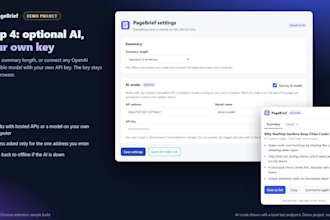build your ai chrome extension, store ready and security audited