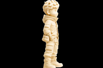 create sculpting of stylized 3d model for 3d printing in stl file