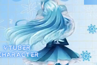design and rig high quality live2d vtuber, chibi model for vtube studio