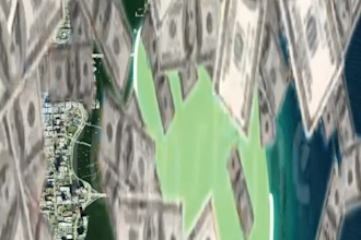 create cinematic map animations and travel route videos