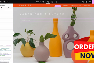 convert claude ai design into a responsive elementor pro website