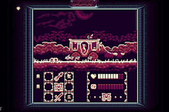 develop a retro gameboy style game using gb studio
