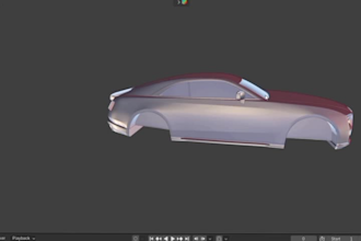 design automotive body kits 3d model fusion 360 custom wide body kits