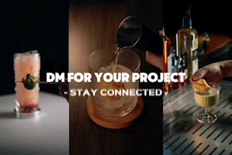 create custom cocktails mocktails for your brand or venue