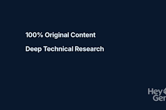 be your ai and saas ebook ghostwriter, tech content writer, white paper creator