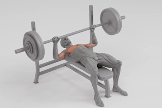 create realistic 3d workout, fitness, gym and exercise animation video for you