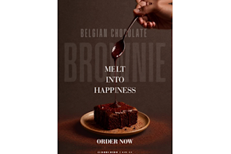 design premium restaurant and cafe food social media posts