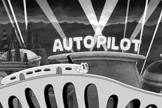 create a custom 1930s rubberhose animation or vintage cartoon