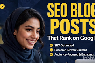 write SEO blog posts that rank on google