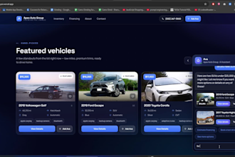 be ai engineer for ai agent ai website ai software ai automation ai chatbot