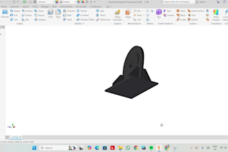 do 3d modeling and 2d drafting using autodesk inventor
