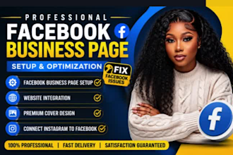 do impressive professional facebook business page