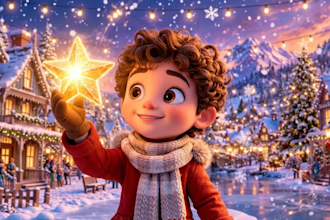 do cinematic 3d christmas animation christmas greeting video santa claus