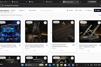 design and develop a luxury online store or ecommerce