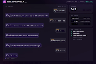 build an ai voice agent that answers calls and books appointments