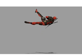 do 3d modeling 3d game character animation rig 3d unreal engine ue5 game video