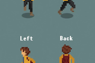 create pixel art illustration pixel animated gif nsfw pixel background