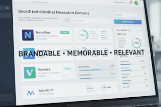 find premium and brandable domains for your business