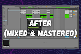 mix and master your song, ep or album professionally