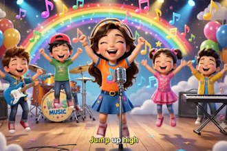 compose and sing kids song and music for your children