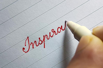handwrite anything in beautiful cursive handwriting