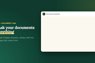 build an ai tool to extract data from pdfs, invoices and contracts