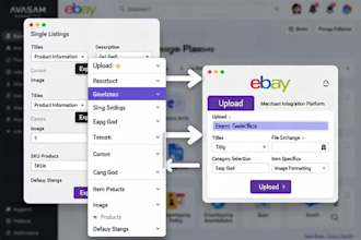 avasam to ebay upload transfer avasam products to your ebay seller account