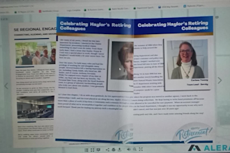 design a professional company newsletter or business PDF in canva