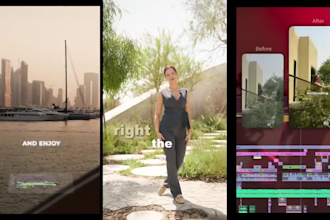 do professional real estate video editing for property listings and reels