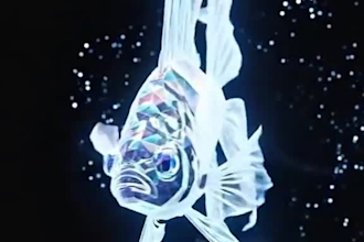 create stunning 3d hologram animation and holographic video